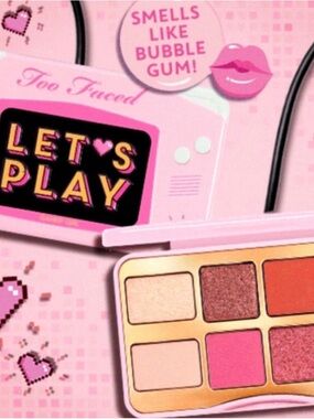 Too Faced Let's Play Eyeshadow Palette — Pink & Gold Shades